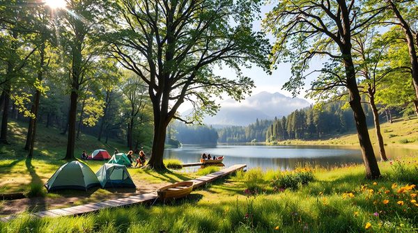 Camping en Auvergne : détente et aventure au Cosycamp
